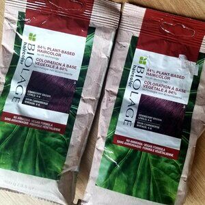 Matrix Biolage Plant Based Hair Color ×2 Cranberry Brown NWTO